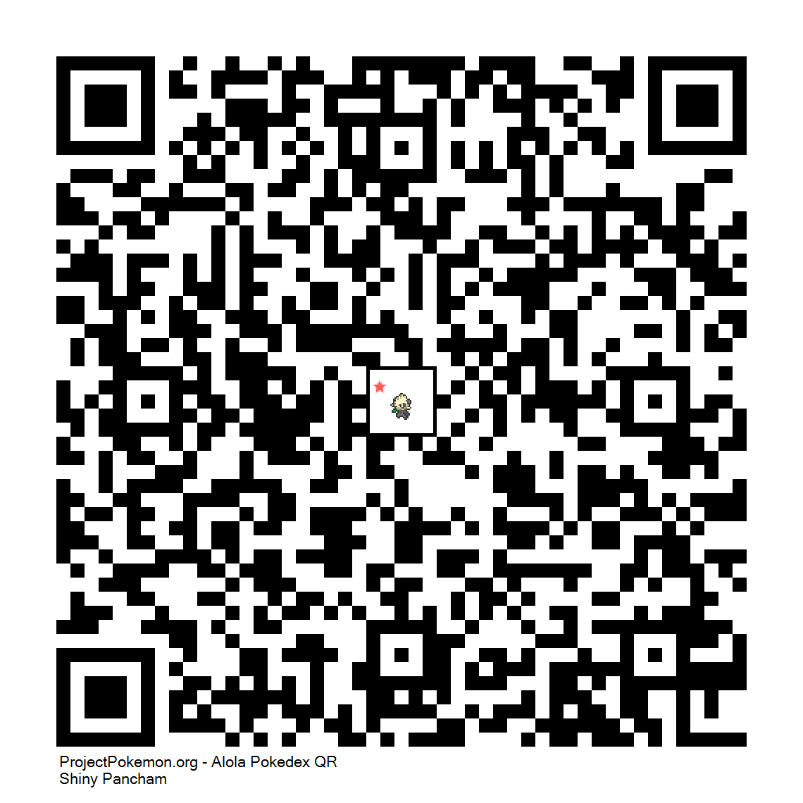 Cdigo QR de Pancham variocolor